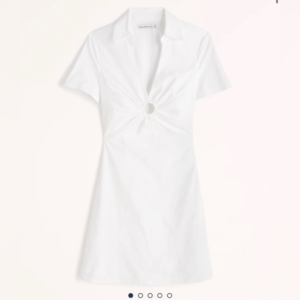 Abercrombie and Fitch white sundress